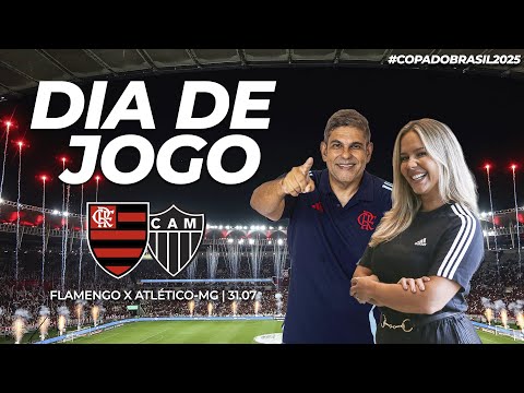 🔴 AO VIVO: FLAMENGO X ATLÉTICO-MG | PRÉ-JOGO + NARRAÇÃO | COPA DO BRASIL (31/07/25)