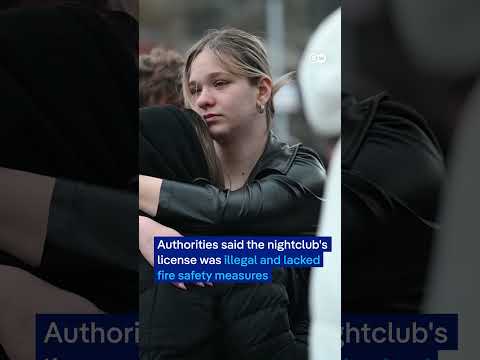 Deadly nightclub fire sparks grief and outrage in North Macedonia | DW News