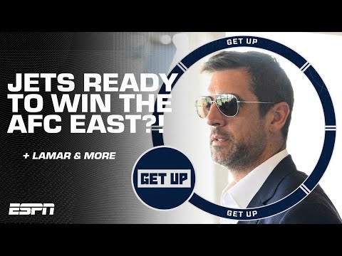 Jets=Super Bowl contenders? AFC East winner? Will Lamar improve? Is Fields the next Hurts? | Get Up video clip