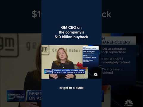 GM CEO on the compan …