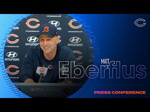 Matt Eberflus: 'You can feel our team starting to form' | Chicago Bears video clip