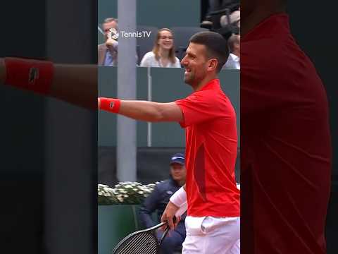 Djokovic Has Break Point, Then This Happens… 🤣