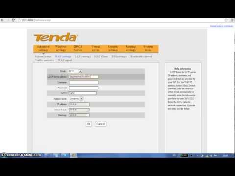 Как настроить роутер tenda