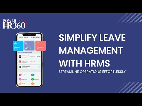 Leave Management System for empower your workforce - PowerHR360