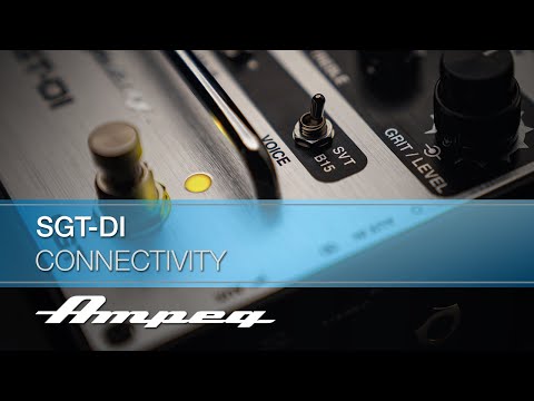 Ampeg | SGT-DI | Connectivity