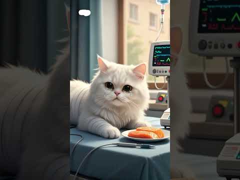 kucing sakit 🥲 #cat #catlovers #animalintelligence #sickcat