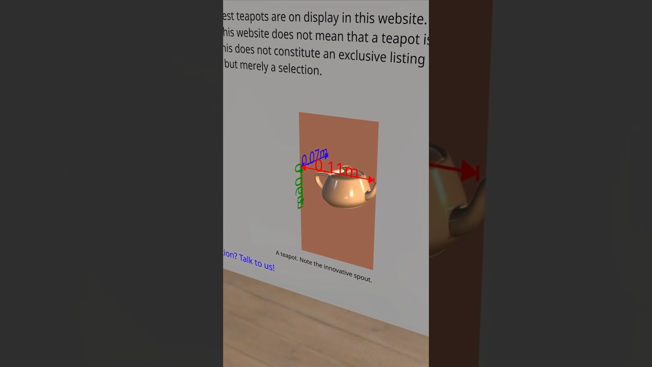 model-Element: Einfach 3D-Inhalte in Websites einbinden #OpenUSD