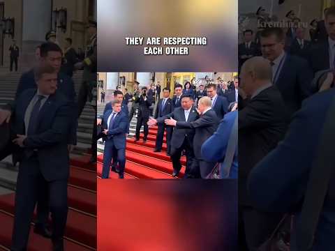 Trump is not respecting Other Leaders || They are respecting Each other || #putin #trump #kimjongun