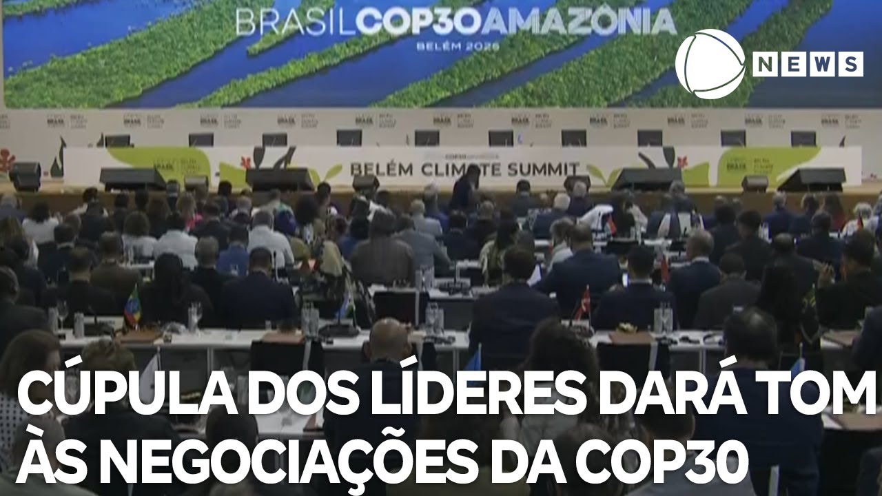 Cúpula dos Líderes dará tom às negociações da COP30 TV Online Cúpula dos Líderes dará tom às negociações da COP30
