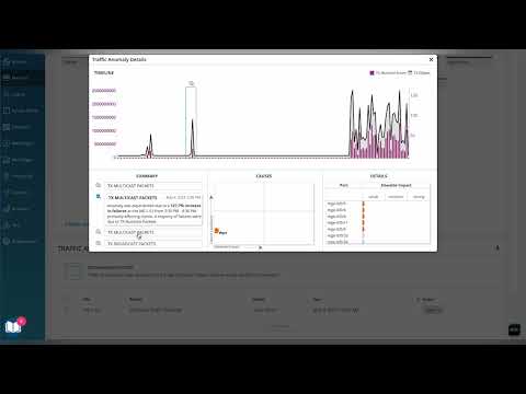 Marvis Can Detect Switch Traffic Anomalies