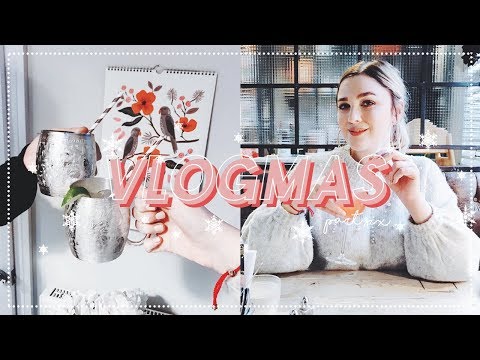 OFFICE CHRISTMAS PARTY + MY SKINCARE ROUTINE | VLOGMAS DAY 8 | I Covet Thee