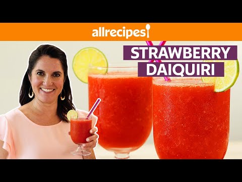 How to Make the Best Strawberry Daiquiri | Summer Cocktail | Get Cookin? | Allrecipes.com