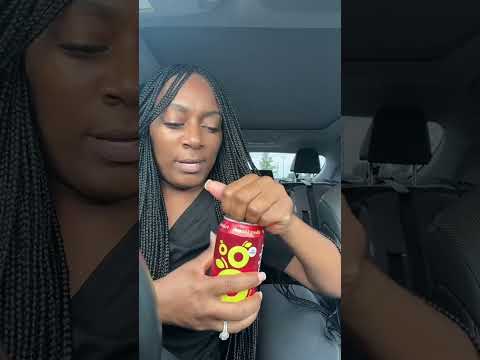 Well I’m finally trying the Poppi soda and I must say yall hype anything up 😏 its not horrible but