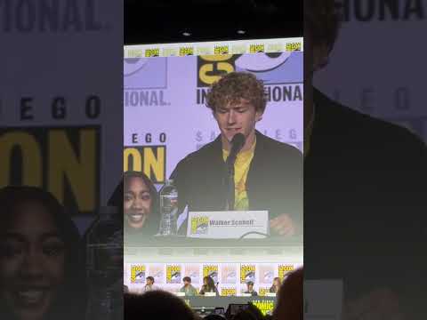 Leah may not have been at #SDCC2026, but she still made it to the Percy Jackson panel! ⚡