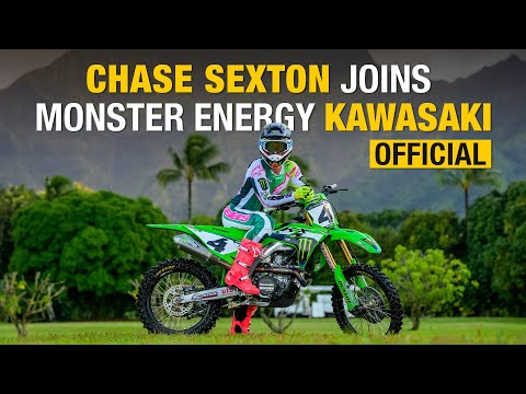 Chase Sexton and Monster Energy Kawasaki make it official | Sextons teammate confirmed