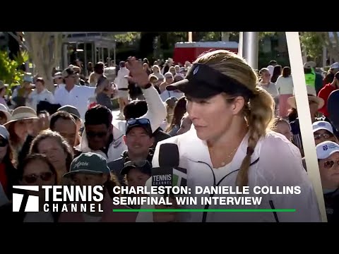 Danielle Collins Wins 12th Match In A Row To Reach The Finals In Charleston | Charleston Semifinal