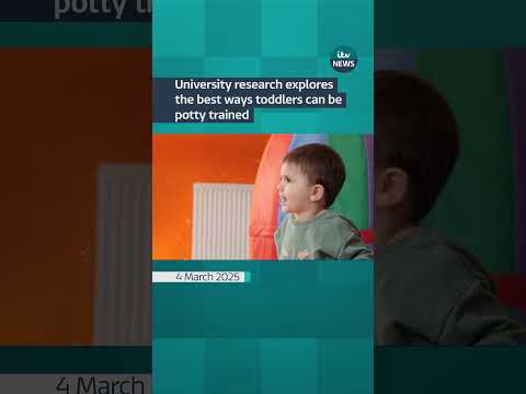 University research explores the best ways toddlers can be potty trained | ITV News