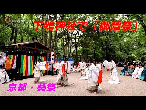 京都市左京区の下鴨神社で「御蔭祭」（2024年5月12日）　“Mikage Festival” at Shimogamo Shrine in Sakyo Ward, Kyoto City
