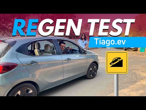Tata Tiago.ev Regen Test ft. Nexon EV & Reva e2o