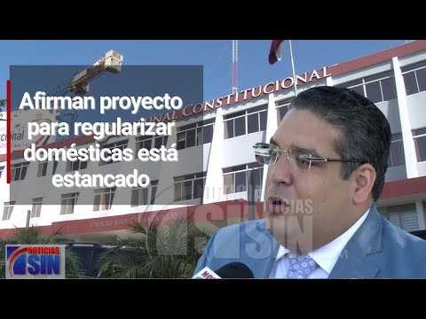 Afirman proyecto para regularizar domésticas está estancado