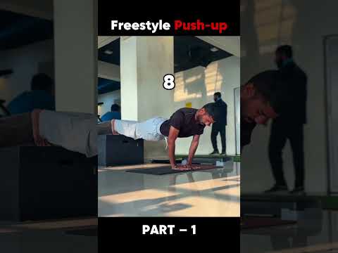 Freestyle push-up tutorial 💪🏻|PART-1| #shorts #tutorial #pushups #bodytransformation #thepratik31