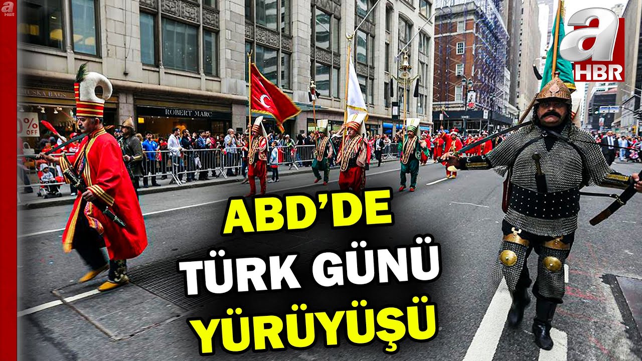 ABD’de Türk günü yürüyüşü! 41. Geleneksel Türk Günü Yürüyüşü gerçekleştirildi | A Haber