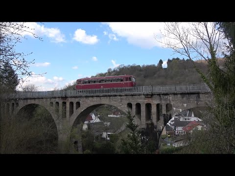 'Schienenbussen' spotten op de Kasbachtal spoorlijn | Spotting on the Kasbachtal Railway