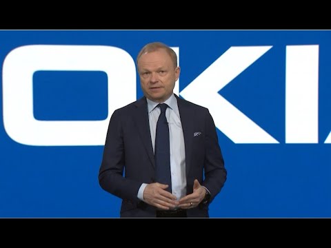 Pekka Lundmark at Nokia Annual General Meeting 2021
