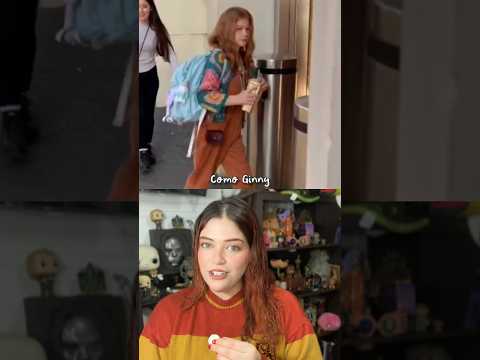 La familia Weasley fue vista en la estación Kings Cross para grabar escenas! #harrypotter #hbomax