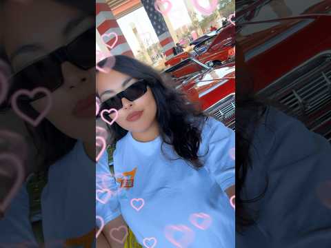 🤎😎 #LowriderCulture#LatinaStyle #ChicanaVibes #SundayAfternoon #LighterShadeOfBrown #CarShowVibes