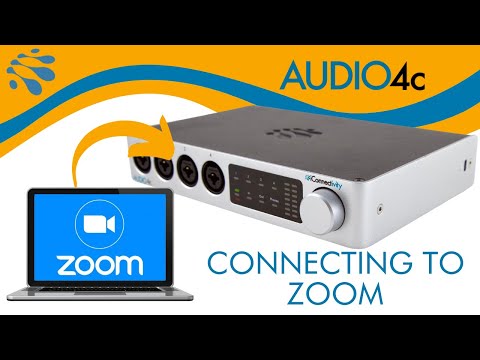 AUDIO4c: Get Better Audio on Zoom Calls!