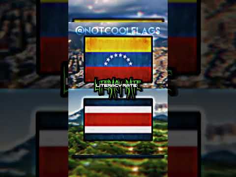 Venezuela vs Costa Rica #shorts #geography #countries #vs #comparison #notcoolflags #country #foryou