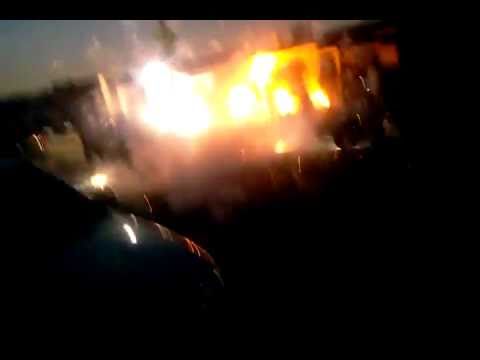 Boot leg fireworks gone wrong