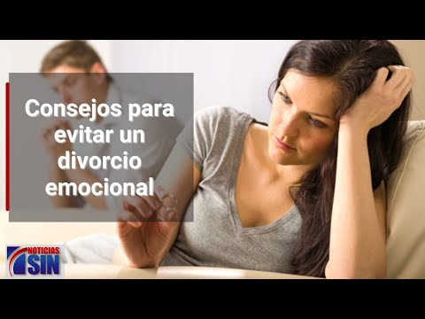 ¿Qué es un divorcio emocional?