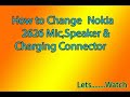 How to Change Nokia 2626 Mic, Speaker & Charging Connector