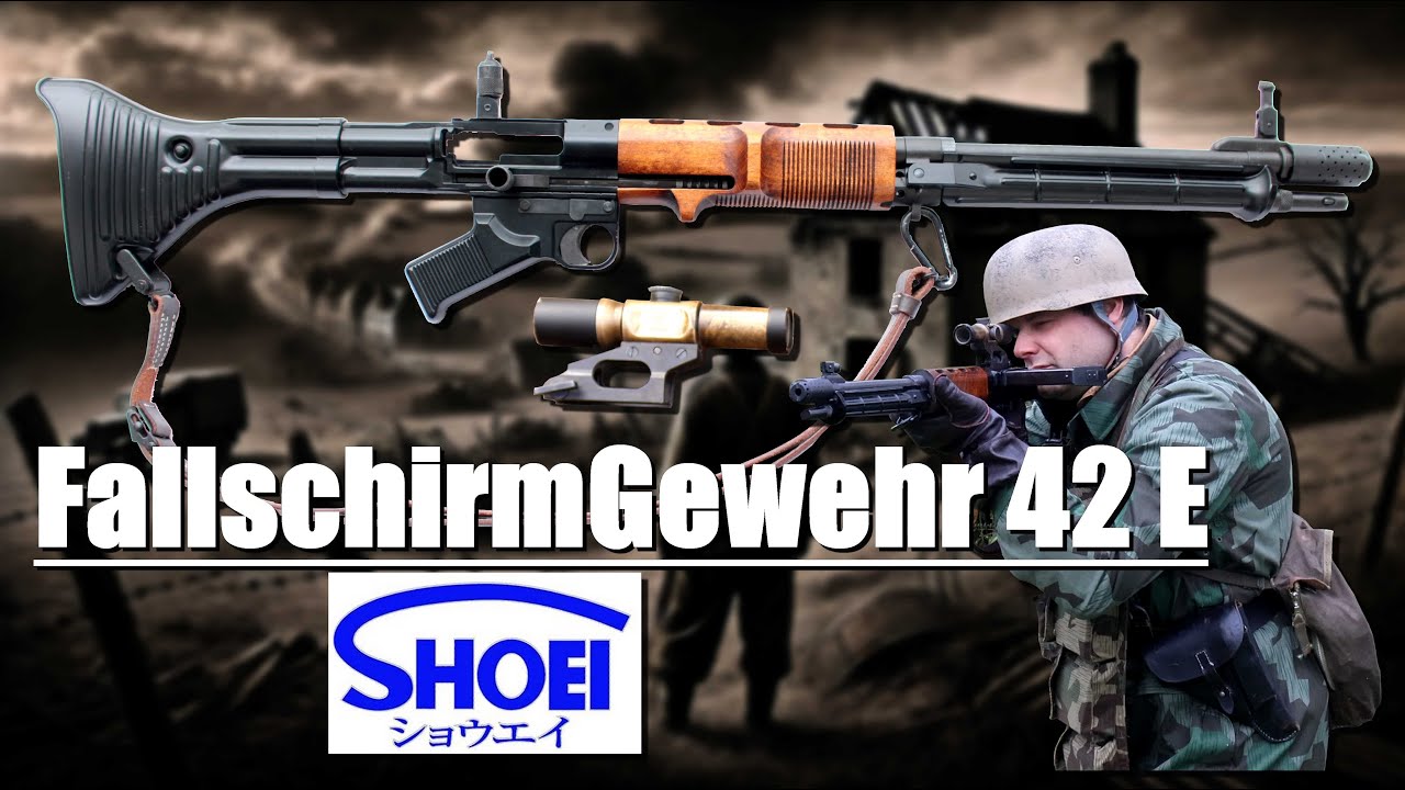 🔫 FallschirmGewehr 42 (FG42) Type 1 Shoei - Présentation de réplique inerte