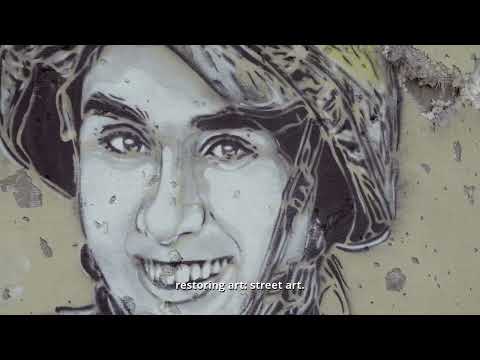 Kunst versus oorlog - streetart in oorlogstijd'