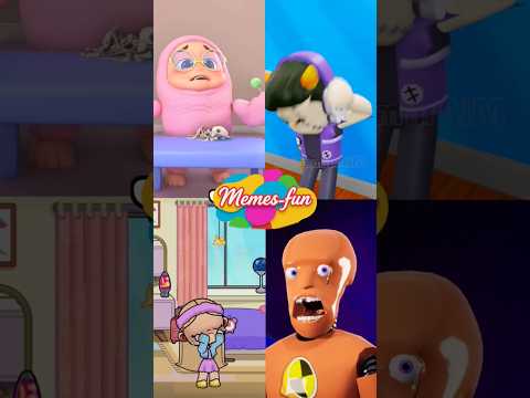 SQUID LOST A TOOTH!? 🤯 #funny #pkxd #animation #memes #animetoons #animatin #anines