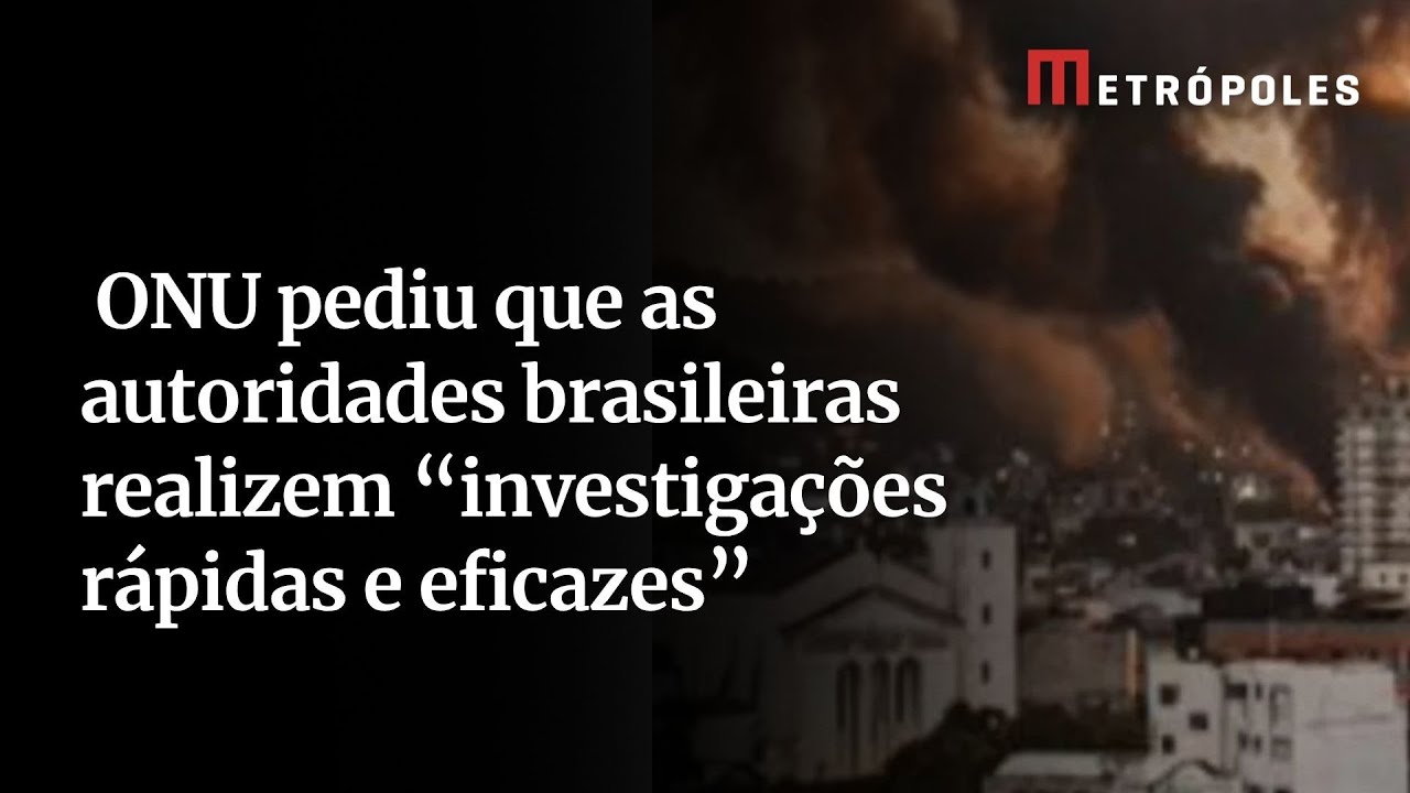 ONU diz estar horrorizada com letalidade da megaoperação no Rio  TV Online ONU diz estar horrorizada com letalidade da megaoperação no Rio
