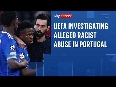 UEFA investigating alleged racist abuse directed at Real Madrid's Vinicius Junior