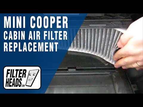 MINI (07-10) - Cabin Air Filter Replacement