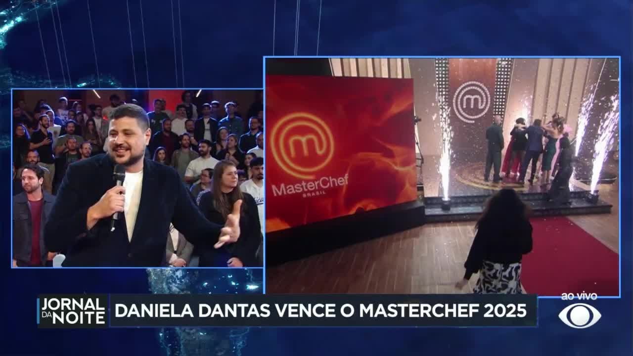 Daniela Dantas vence o Masterchef 2025