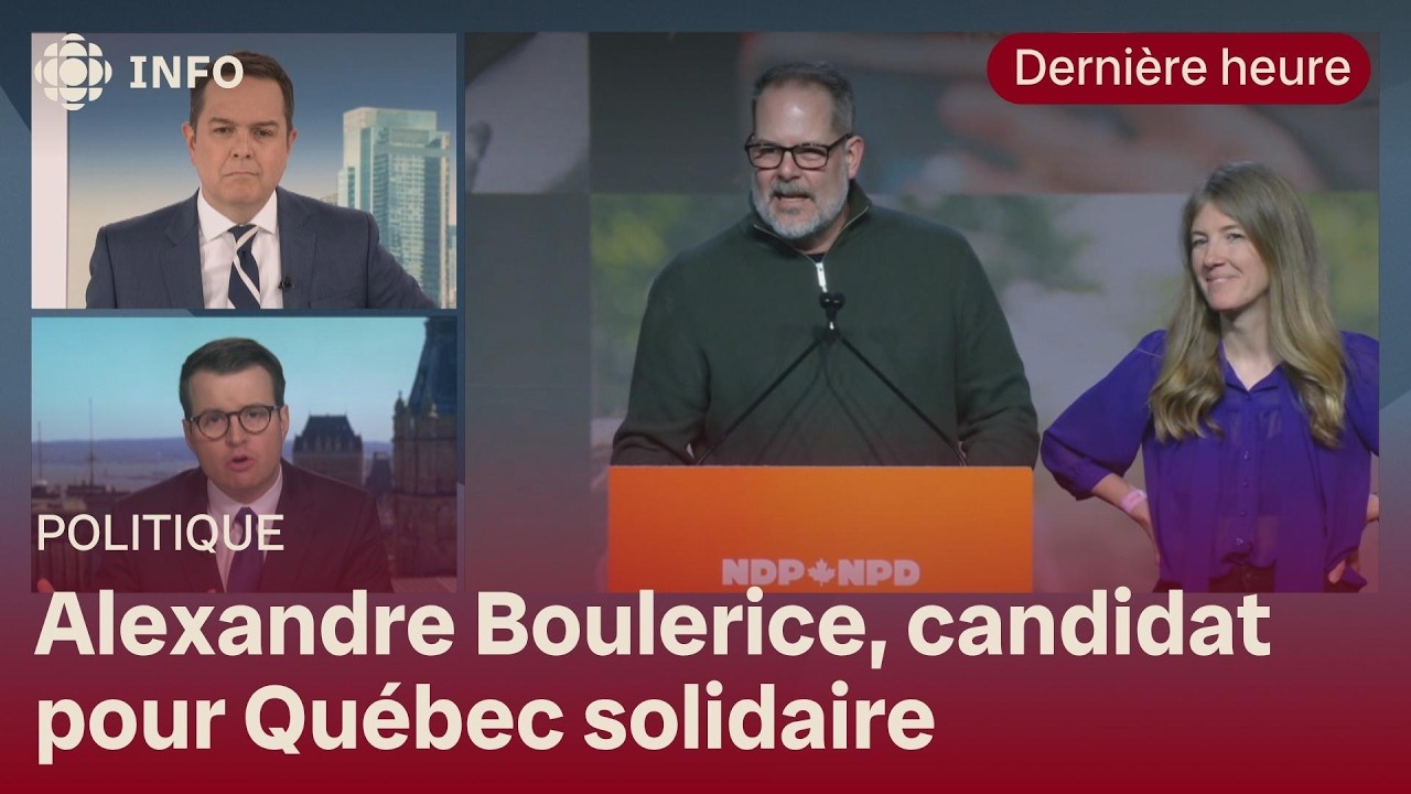 Alexandre Boulerice du NPD sera candidat pour Québec solidaire dans Gouin