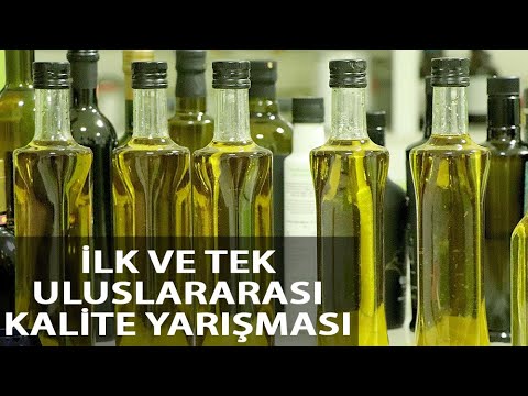Türkiye’nin İlk ve Tek Uluslararası Zeytinyağı Kalite Yarışması
