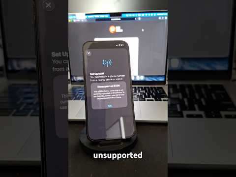iPhone eSIM Unsupported? Here’s how I fixed mine!