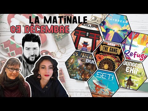 THE GANG, DAYBREAK, SETI, REFUGE... - La Matinale du 03 Décembre