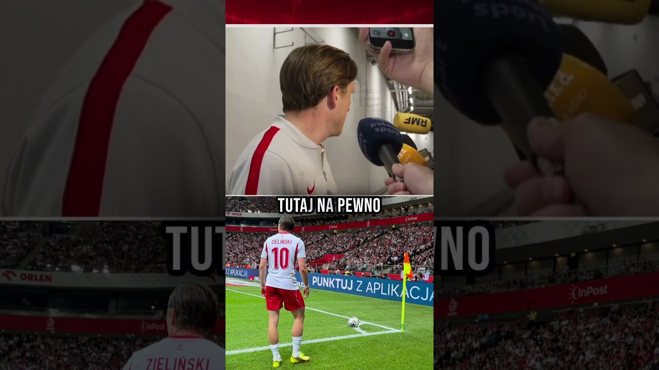 Zieliński po polska - nigeria: sztab wszystko poukłada #shorts