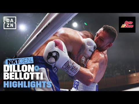 Liam dillon vs. Reece bellotti | fight highlights