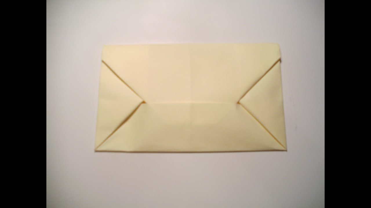 Origami Envelope Youtube