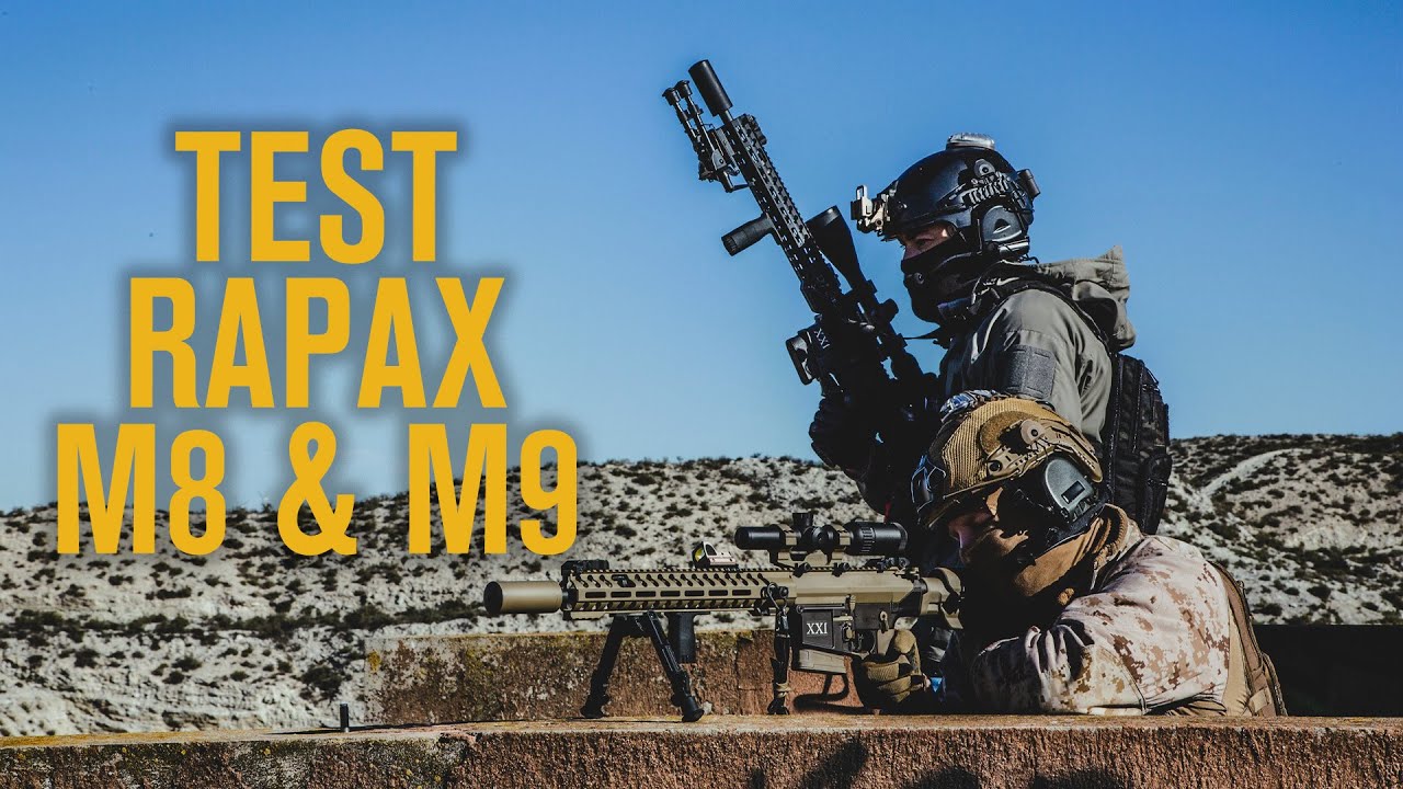 PRUEBAS DE TIRO SECUTOR RAPAX M8 & M9 | DISTANCIA MAXIMA DE SERIE